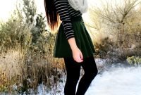 Affordable Winter Skirts Ideas With Tights03