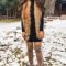 Amazing Winter Dresses Ideas With Boots13