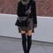 Amazing Winter Dresses Ideas With Boots20
