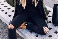 Awesome Winter Dress Outfits Ideas With Boots04