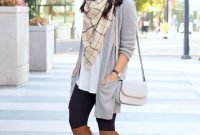 Awesome Winter Dress Outfits Ideas With Boots14