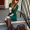 Awesome Winter Dress Outfits Ideas With Boots26