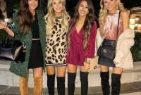 Awesome Winter Dress Outfits Ideas With Boots30