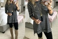 Awesome Winter Dress Outfits Ideas With Boots31