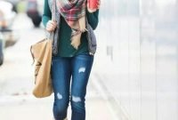 Classy Winter Outfits Ideas For School16