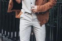 Elegant Men'S Outfit Ideas For Valentine'S Day24