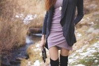 Flawless Winter Dress Outfits Ideas23