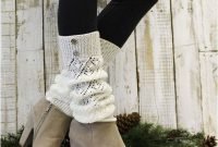 Incredible Winter Outfits Ideas With Leg Warmers13