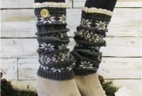 Incredible Winter Outfits Ideas With Leg Warmers33