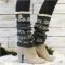 Incredible Winter Outfits Ideas With Leg Warmers33