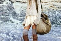 Incredible Winter Outfits Ideas With Leg Warmers36
