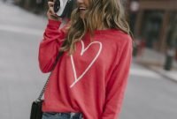 Inpiring Outfits Ideas For Valentines Day43