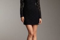 Perfect Black Mini Little Dress Ideas For Valentines Day18