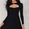 Perfect Black Mini Little Dress Ideas For Valentines Day19
