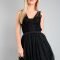 Perfect Black Mini Little Dress Ideas For Valentines Day29