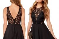 Perfect Black Mini Little Dress Ideas For Valentines Day33