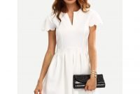 Perfect Winter White Dresses Ideas With Sleeves39
