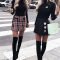 Stunning Winter Outfits Ideas With Skirts06