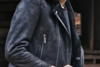 Affordable Leather Jacket Outfit Ideas17
