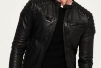 Affordable Leather Jacket Outfit Ideas25