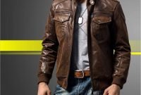 Affordable Leather Jacket Outfit Ideas32