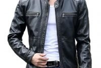 Affordable Leather Jacket Outfit Ideas36
