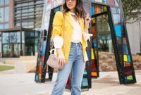 Cute Yellow Outfit Ideas For Spring06