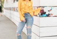 Cute Yellow Outfit Ideas For Spring26