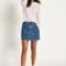 Elegant Denim Skirts Outfits Ideas For Spring25