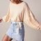 Elegant Denim Skirts Outfits Ideas For Spring30