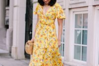 Fashionable Dress Outfit Ideas For Spring11