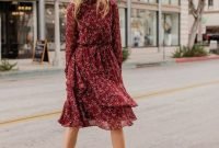 Fashionable Dress Outfit Ideas For Spring18
