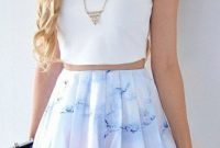 Lovely Spring Outfits Ideas With White Top03