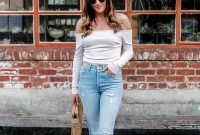 Lovely Spring Outfits Ideas With White Top15