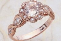 Brilliant Rose Gold Wedding Rings Ideas12