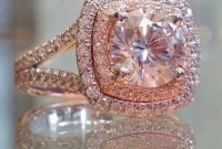 Brilliant Rose Gold Wedding Rings Ideas27