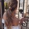 Charming Ponytail Hairstyles Ideas With Sophisticated Vibe08