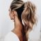 Charming Ponytail Hairstyles Ideas With Sophisticated Vibe32