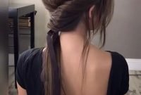 Charming Ponytail Hairstyles Ideas With Sophisticated Vibe35