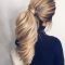 Charming Ponytail Hairstyles Ideas With Sophisticated Vibe36