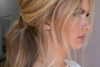 Charming Ponytail Hairstyles Ideas With Sophisticated Vibe38