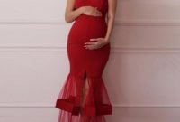 Gorgeous Maternity Wedding Outfits Ideas For Spring20