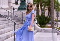 Gorgeous Maternity Wedding Outfits Ideas For Spring21