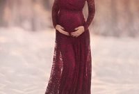Gorgeous Maternity Wedding Outfits Ideas For Spring30