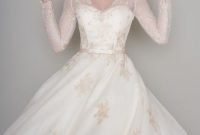 Gorgeous Tea Length Wedding Dresses Ideas01