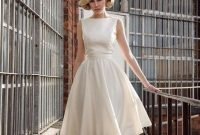 Gorgeous Tea Length Wedding Dresses Ideas04