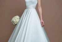 Gorgeous Tea Length Wedding Dresses Ideas06