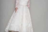 Gorgeous Tea Length Wedding Dresses Ideas08