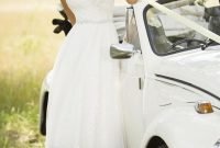 Gorgeous Tea Length Wedding Dresses Ideas10