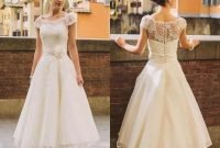 Gorgeous Tea Length Wedding Dresses Ideas12